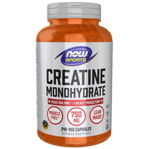 Now Foods, Creatine Monohydrate, 750 mg, 240 VegCaps Now Foods