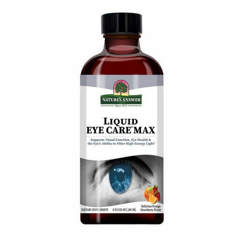 Nature's Answer, Liquid Eye Care Max Orange Strawberry, 8 Oz Nature's Answer