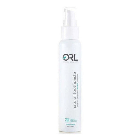 ORL, Fresh Mint Fluoride Free Toothpaste With Hydroxyapatite, 4 Oz