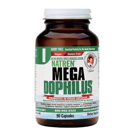 Natren, Megadophilus, DAIRY FREE, 90 CAP Natren