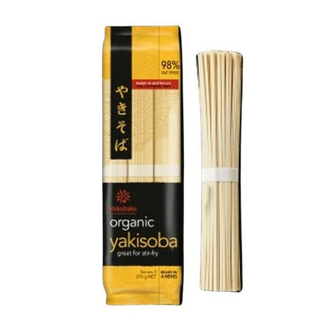 Hakubaku, Organic Yakisoba Noodles, 9.5 Oz (Case Of 8) Hakubaku