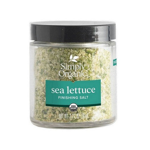 Simply Organic, Organic Sea Lettuce Finishing Salt, 2.22 Oz Simply Organic