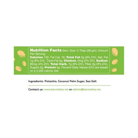 Karmalize Me, Karmalize Me Pistachio Butter Jar, 6 Oz