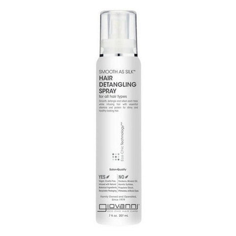 Giovanni Cosmetics, Eco Chic Smooth As Silk Hair Detangling Spray, 7 Oz Giovanni Cosmetics