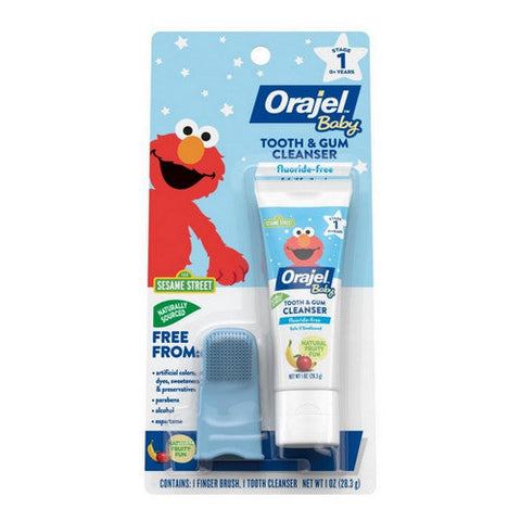 Baby Orajel, Tooth And Gum Cleanser 3-24 Months Fruity Fun, 1 Oz Baby Orajel