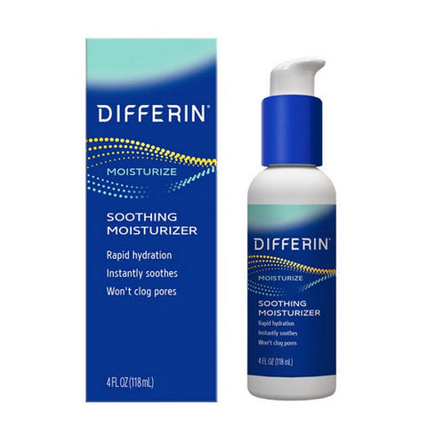 Differin, Soothing Moisturizer, 4 Oz Differin