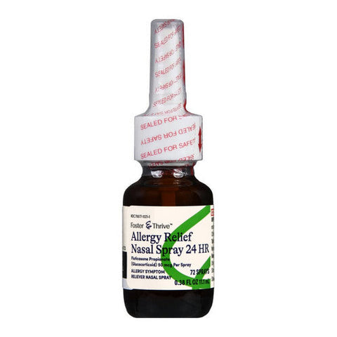 Foster And Thrive, Allergy Relief Nasal Spray Fluticasone Propionate, 50 Mcg, 0.38 Oz Foster And Thrive