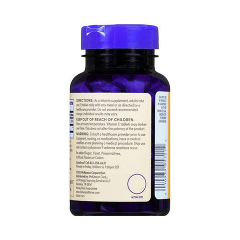 Foster And Thrive, Vitamin C With Rose Hips, 500 Mg, 250 Tabs Foster And Thrive
