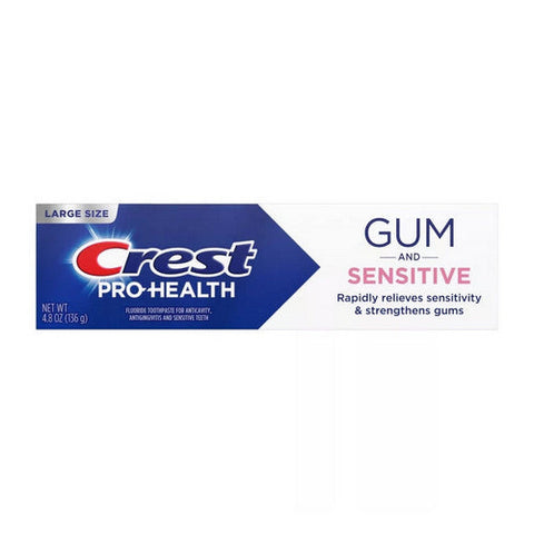 Crest, Pro Health Sensitive And Gum All Day Protection Toothpaste, 4.8 Oz Crest