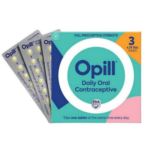 Opill, Norgest Daily Oral Contraceptive, 0.075 Mg, 84 Tabs Opill