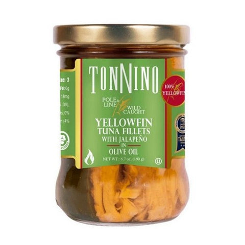 Tuna Fillets With Jalapeno In Olive Oil 6.7 Oz (Case Of 6) by Tonnino