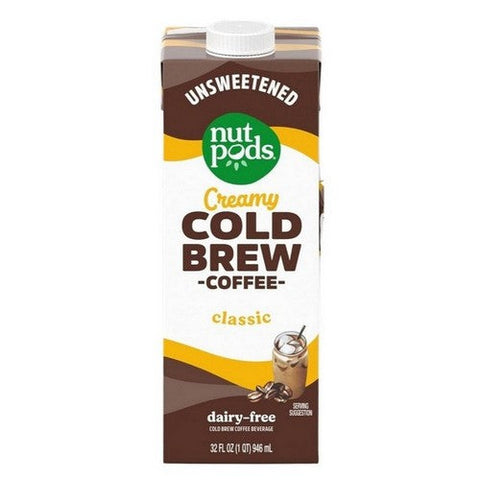 Nutpods, Creamy Cold Brew Vanilla Caramel Coffee Beverages, 32 Oz (Case Of 6) Nutpods