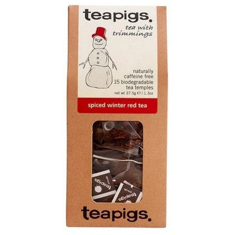 Teapigs, Herbal Spiced Winter Red, 15 Bags (Case Of 6) Teapigs
