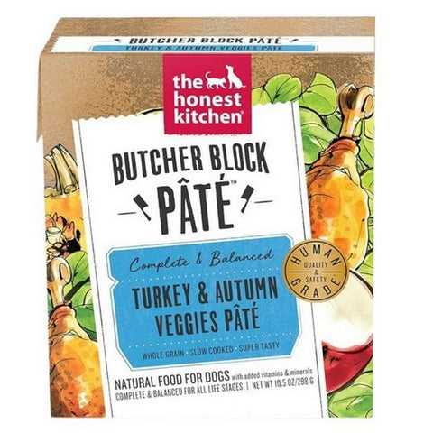 Butcher Block Pate Dog Food Turkey And Autumn Veggies 10.5 Oz (Case Of 6) by The Honest Kitchen