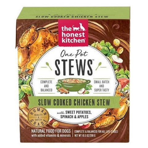 The Honest Kitchen, Stews Slow Cooked Chicken With Sweet Potatoes Spinach And Apples, 10.5 Oz (Case Of 6) The Honest Kitchen