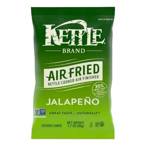 Kettle Brand, Air Fried Jalapeno Pot Chips, 1.7 Oz (Case Of 24) Kettle Brand