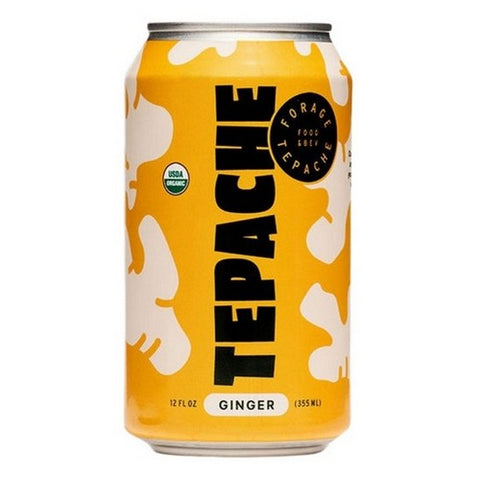 Forage Kombucha, Forage Kombucha Organic Ginger Tepache, 12 Oz (Case Of 12) Forage Kombucha