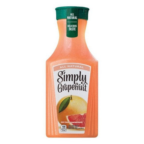 Simply Beverages, Grapefruit Juice Bottle, 52 Oz (Case Of 6) Simply Beverages