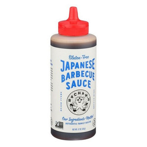 Bachan's, Japanese Barbeque Sauce Gluten Free, 17 Oz (Case Of 6) Bachan's