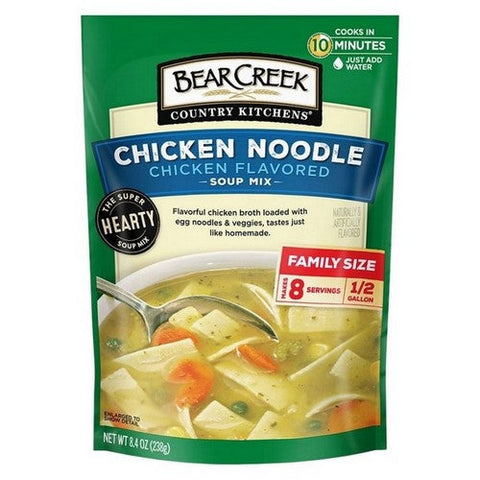 Bear Creek, Soup Mix Chicken Noodle, 8.4 Oz (Case Of 6) Bear Creek