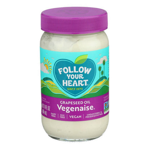 Follow Your Heart, Vegenaise Grapeseed Oil, 14 Oz (Case Of 6) Follow Your Heart