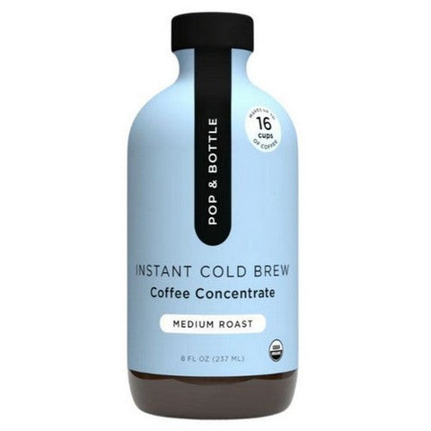 Pop & Bottle, Classic Coffee Super Concentrate, 8 Oz (Case of 6) Pop & Bottle