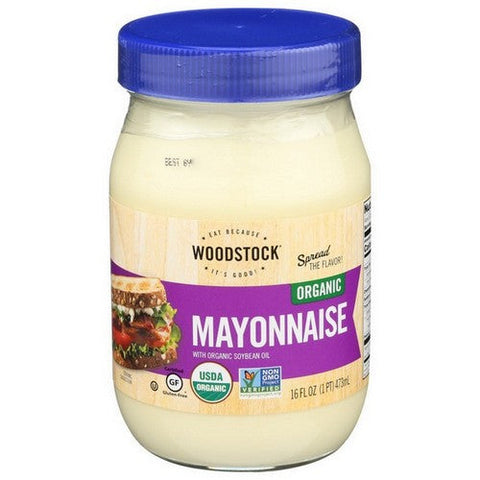 Woodstock, Organic Mayonnaise, 16 Oz (Case Of 12) Woodstock