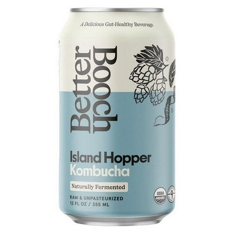 Better Booch, Island Hopper Kombucha, 12 Oz (Case Of 12) Better Booch