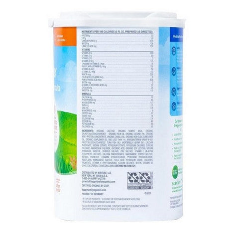 Happy Baby Food, Stage 1 Infant Formula, 22.9 Oz (Case Of 6) Happy Baby Food