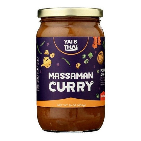 Yais Thai, Massaman Curry Sauce, 16 Oz (Case Of 6) Yais Thai