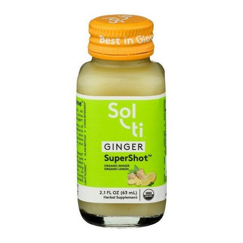 Solti, Classic Ginger Supershot, 2 Oz(Case Of 12)