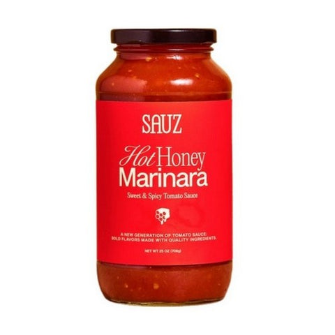 Sauz, Hot Honey Marinara, 25 Oz (Case Of 6) Sauz