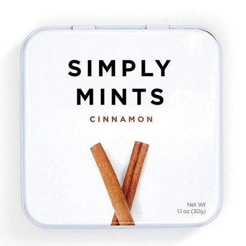 Simplygum, Cinnamon Mints, 30 Count (Case Of 6) Simplygum