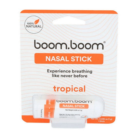 Boom.Boom, Tropical Nasal Stick, 1 Count (Case Of 6) Boom.Boom