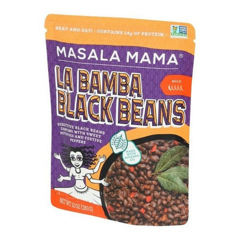 Masala Mama, La Bamba Black Beans, 10 Oz (Case Of 6) Masala Mama