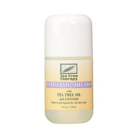 Tea Tree Therapy, Antiseptic Solution Tea Tree Oil and Lavender, 4 Oz