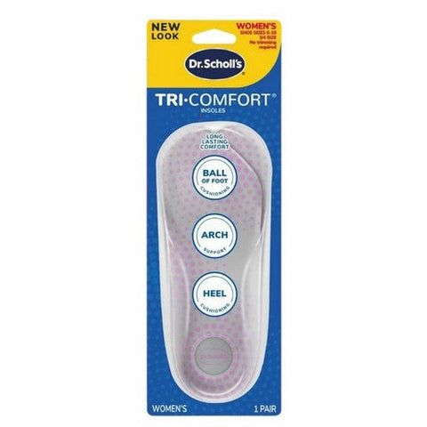 Dr. Scholls, Tri-Comfort Insoles 3/4 Length Women'S Sizes 6-10, 1 Pair Dr. Scholls