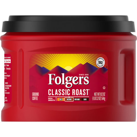 Classic Roast Coffee 19.2 Oz (Case Of 6) by Folgers