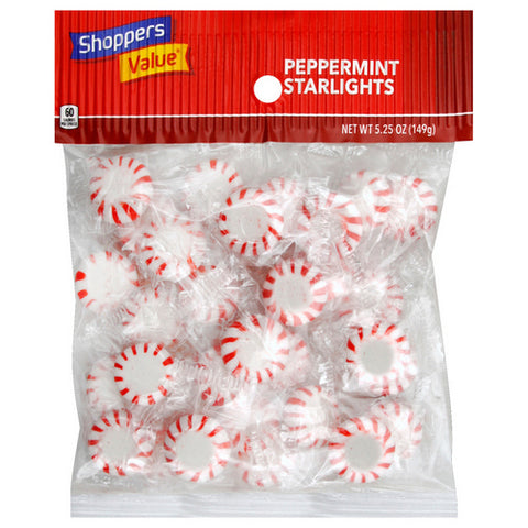 Peppermint Starlights 5.25 Oz (Case Of 12) by Shoppers Value