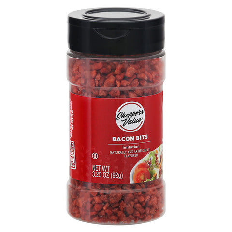 Shoppers Value Bacon Bits 3.25 Oz (Case Of 12) by Shoppers Value