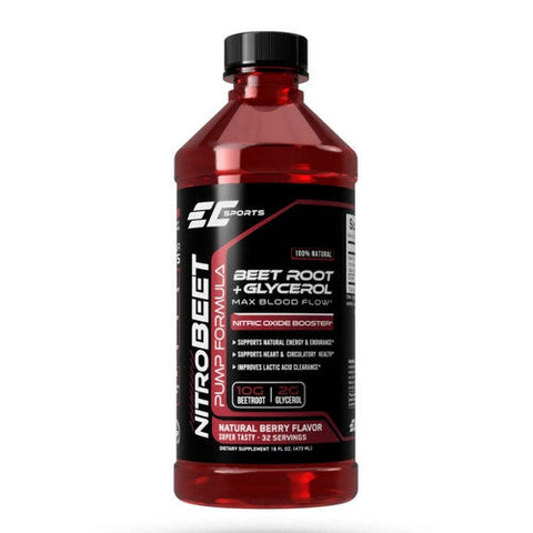EC Sports, Nitro Beet Root Plus Glycerol, 16 Oz EC Sports