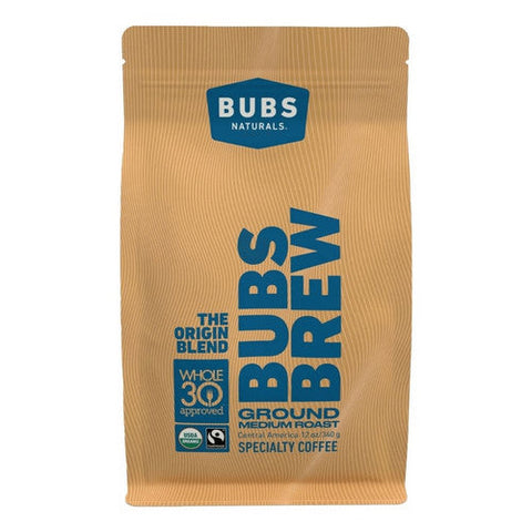 Bubs Naturals, Origin Coffee Medium Roast Ground, 12 Oz Bubs Naturals