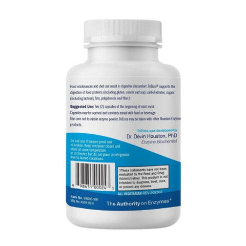 Houston Enzymes, TriEnza Enzyme, 90 Capsules Houston Enzymes