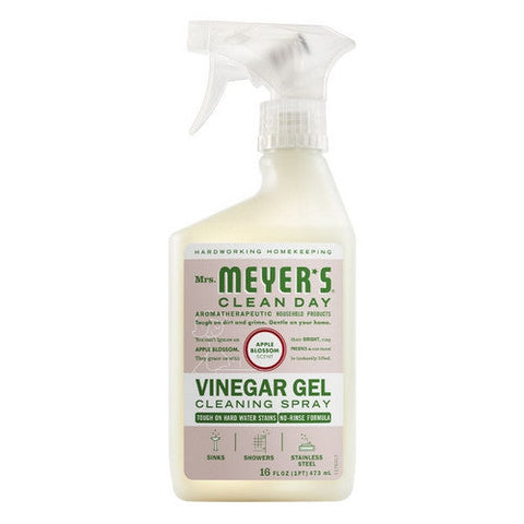 Mrs. Meyers Clean Day, Apple Blossom Vinegar Gel Cleaning Spray, 16 Oz Mrs. Meyers Clean Day