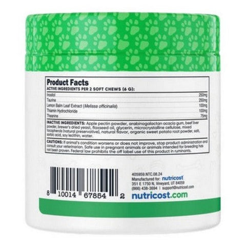Nutricost, Nutricost Pet Calming Support Beef, 60 Chews Nutricost