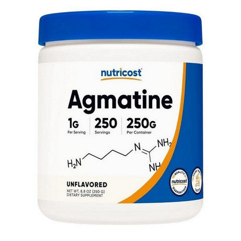 Nutricost, Agmatine Powder Unflavoured, 250 Grams Nutricost