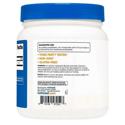 Nutricost, Betaine Anhydrous Trimethylglicine Unflavoured, 500 Grams Nutricost