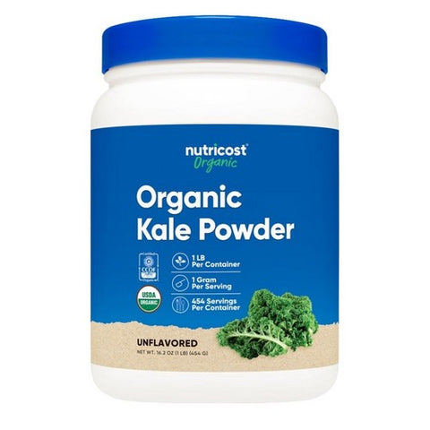 Nutricost, Organic Kale Powder, 1 Lb Nutricost