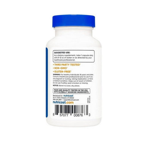 Nutricost, Cdp Choline Citicoline, 300 Mg, 120 Count Nutricost