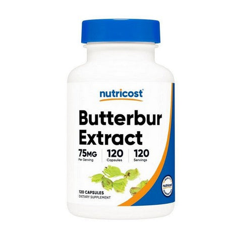 Nutricost, Butterbur Extract Capsules, 75 Mg, 120 Count